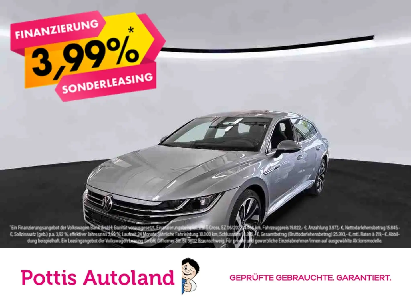Volkswagen Arteon Shooting Brake 1.4 TSI eHybrid R-LINE NAVI KAMERA Silber - 1