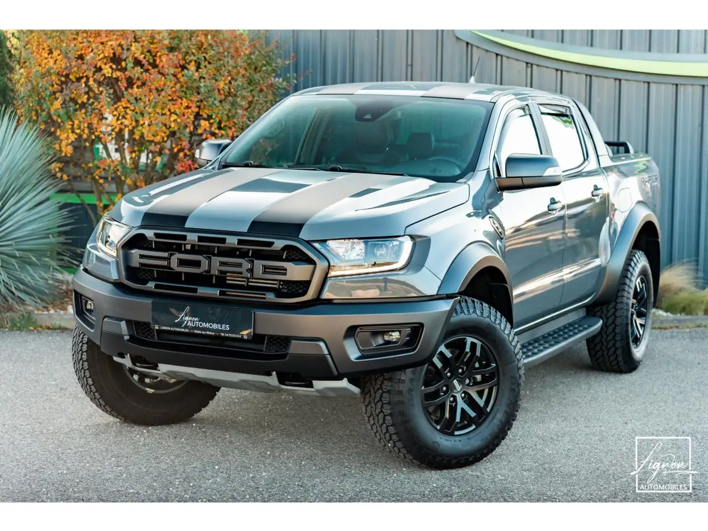Ford Ranger Raptor Double Cabine 2.0 TDCi 213 EcoBlue BVA10 TVA RECUPERABLE Gris - 1