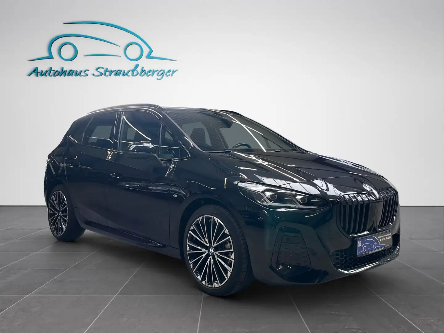 BMW 218 i Active Tourer M Sport ACC Pano Adapt LED HK Schwarz - 2