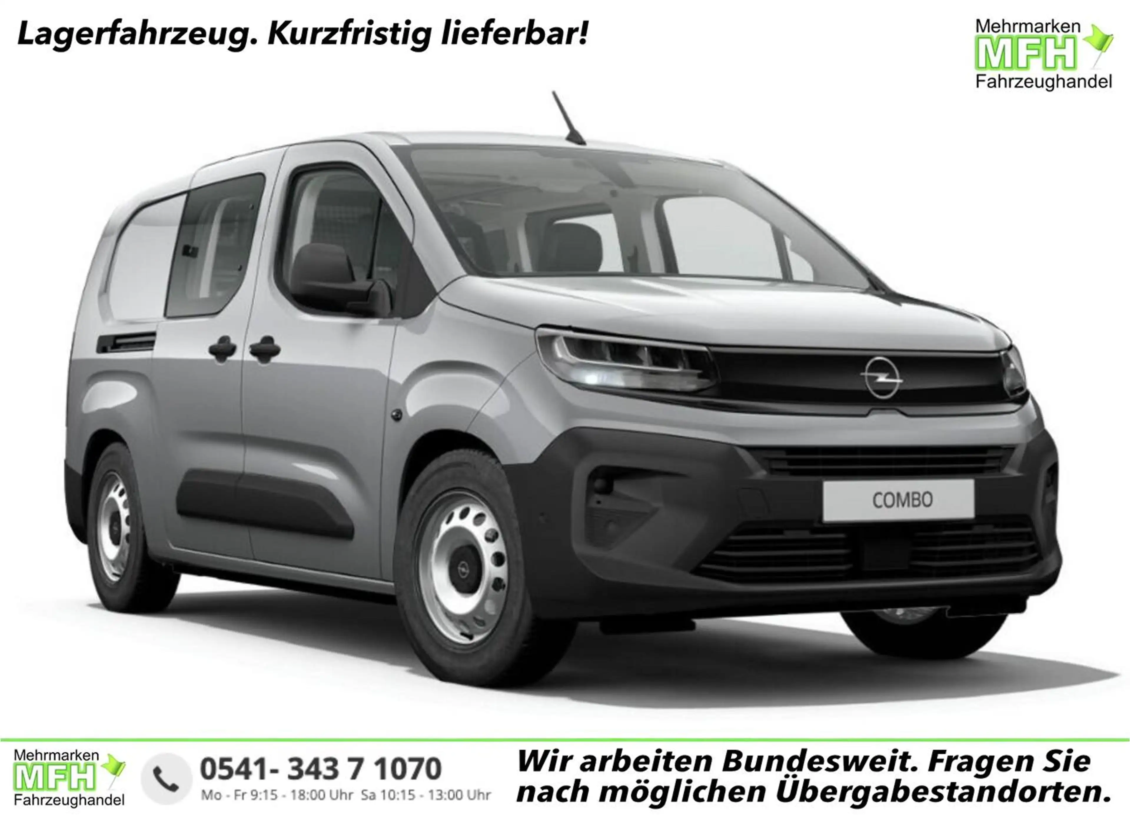Opel Combo DoKa XL AT8 vorb.AHK TechnoP 10"Touch Kam 96 kW...