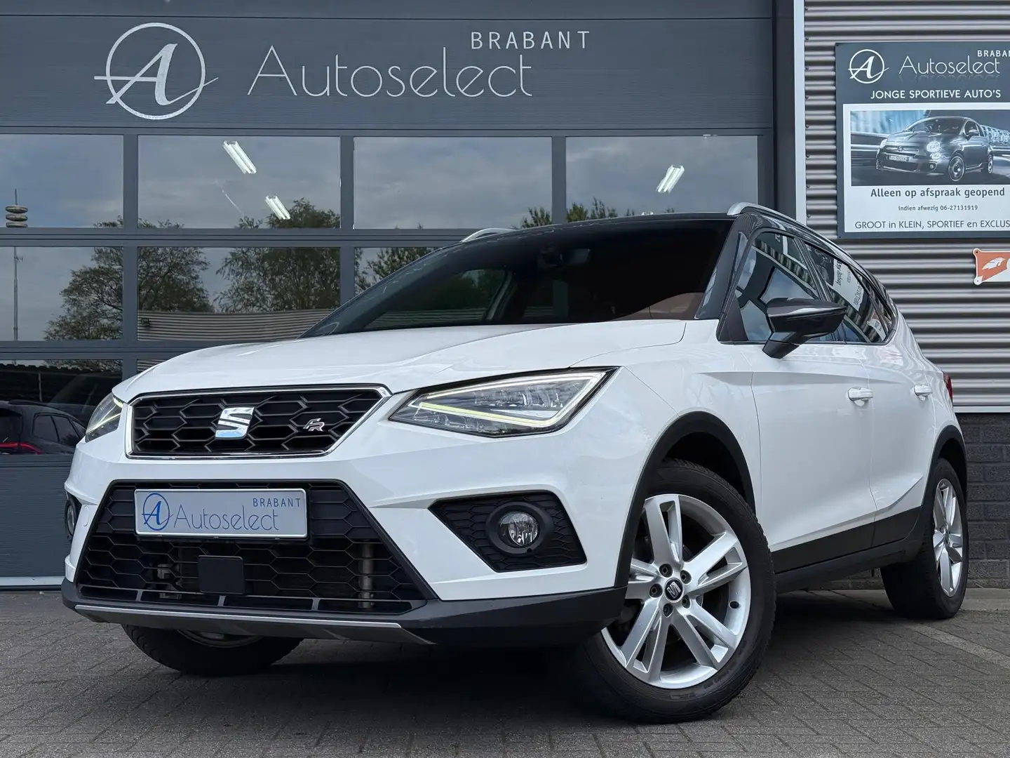 SEAT Arona 1.0 TSI FR CarPlay Cruise LED Blanc - 1