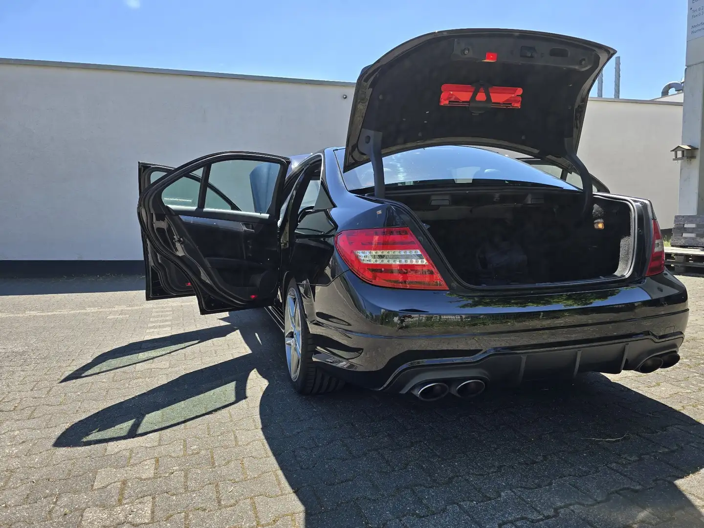 Mercedes-Benz C 63 AMG C-Klasse SPEEDSHIFT MCT Nero - 1