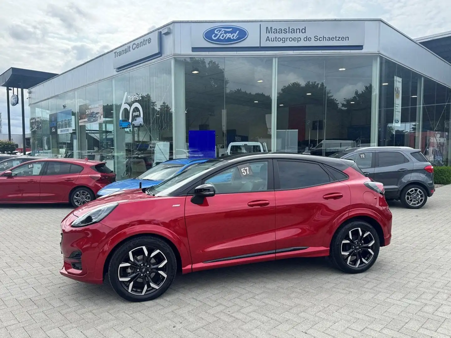 Ford Puma ST-Line X Ecoboost Hybrid A7 (B&O) Rouge - 1