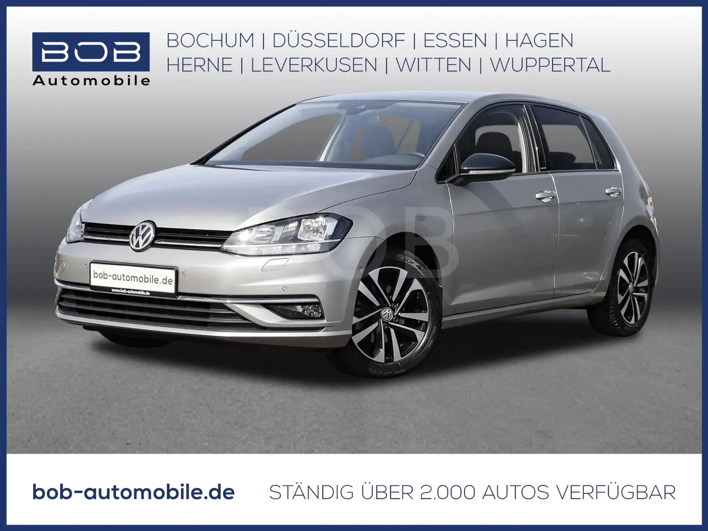 Volkswagen Golf 1.0 TSI IQ.DRIVE NAVI SHZ PDC KLIMA LM GJR Gris - 1