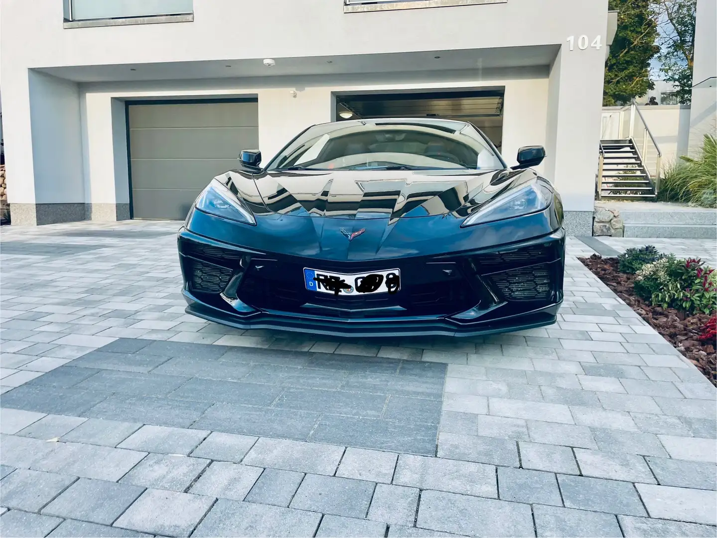 Corvette C8 3LT Front Lift Siyah - 1