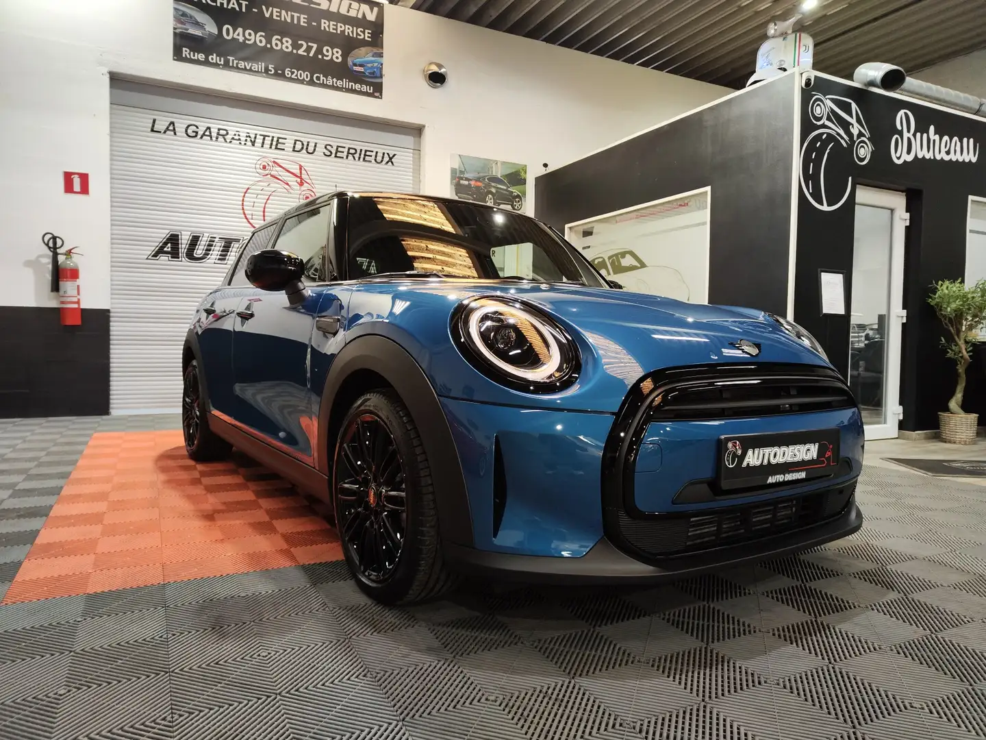 MINI Cooper 1.5A OPF DCT // 9600km // Blauw - 2
