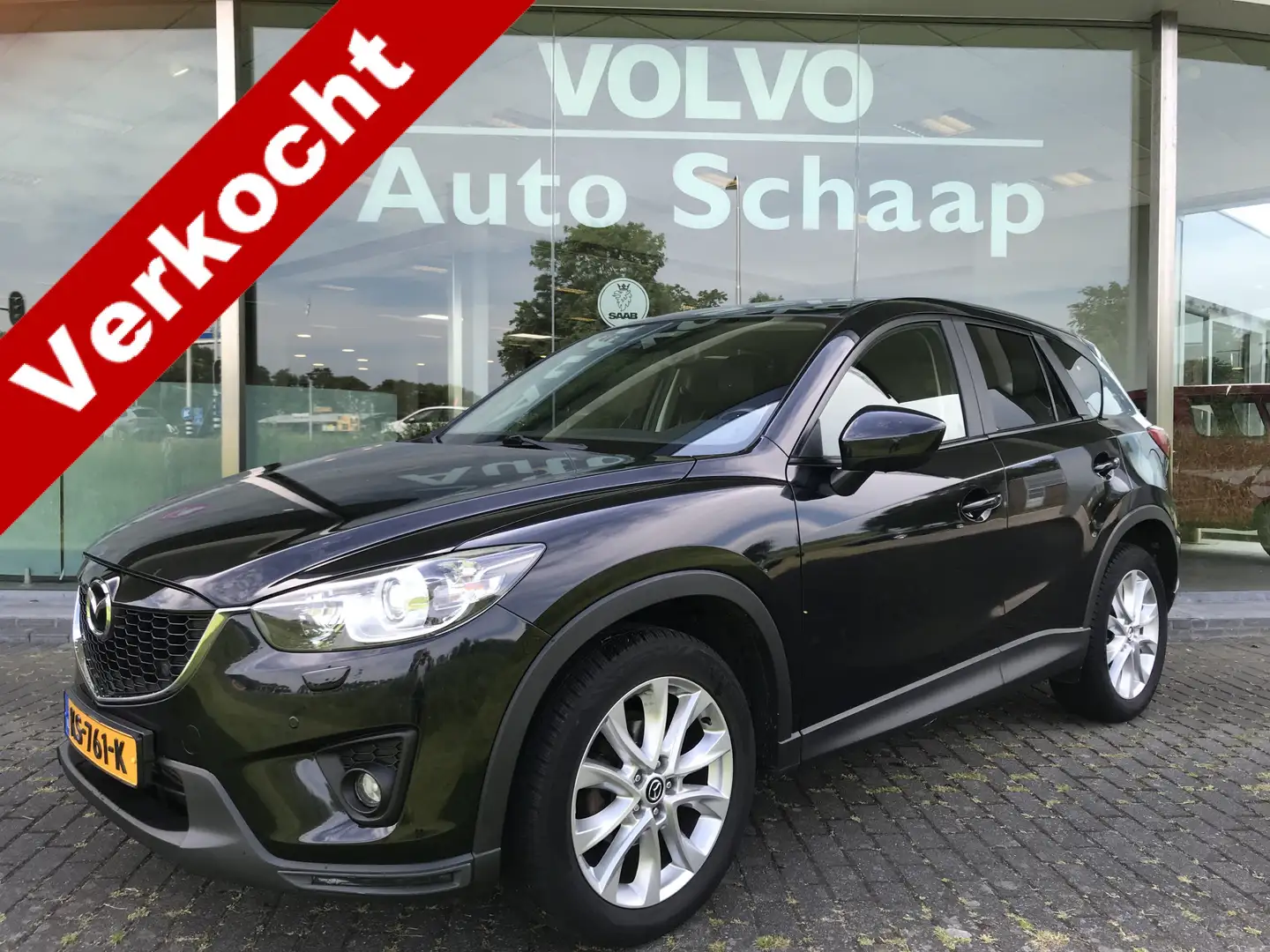 Mazda CX-5 2.2D HP GT-M 4WD Automaat | Rijklaar incl garantie Zwart - 1