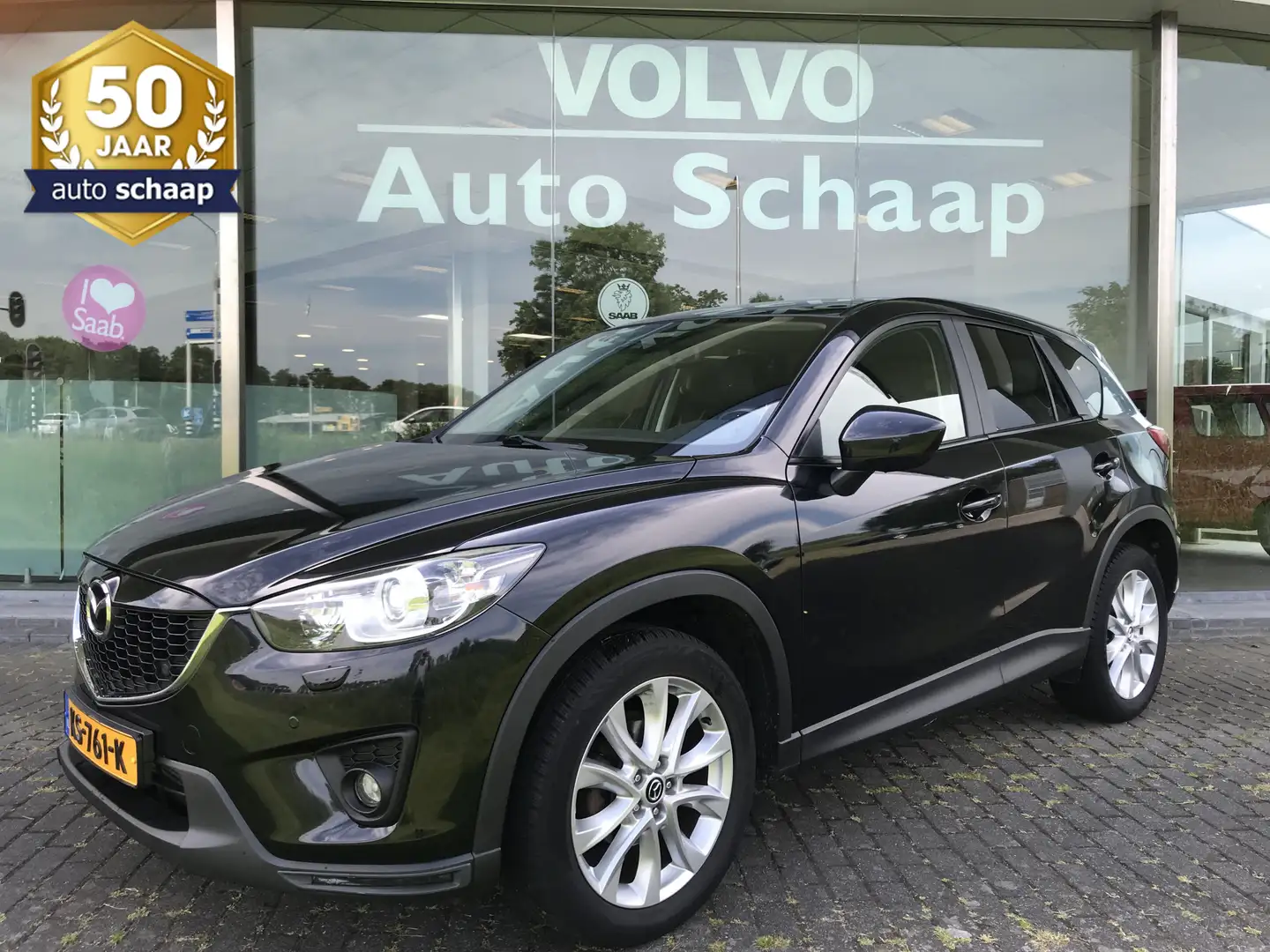 Mazda CX-5 2.2D HP GT-M 4WD Automaat | Rijklaar incl garantie Noir - 1