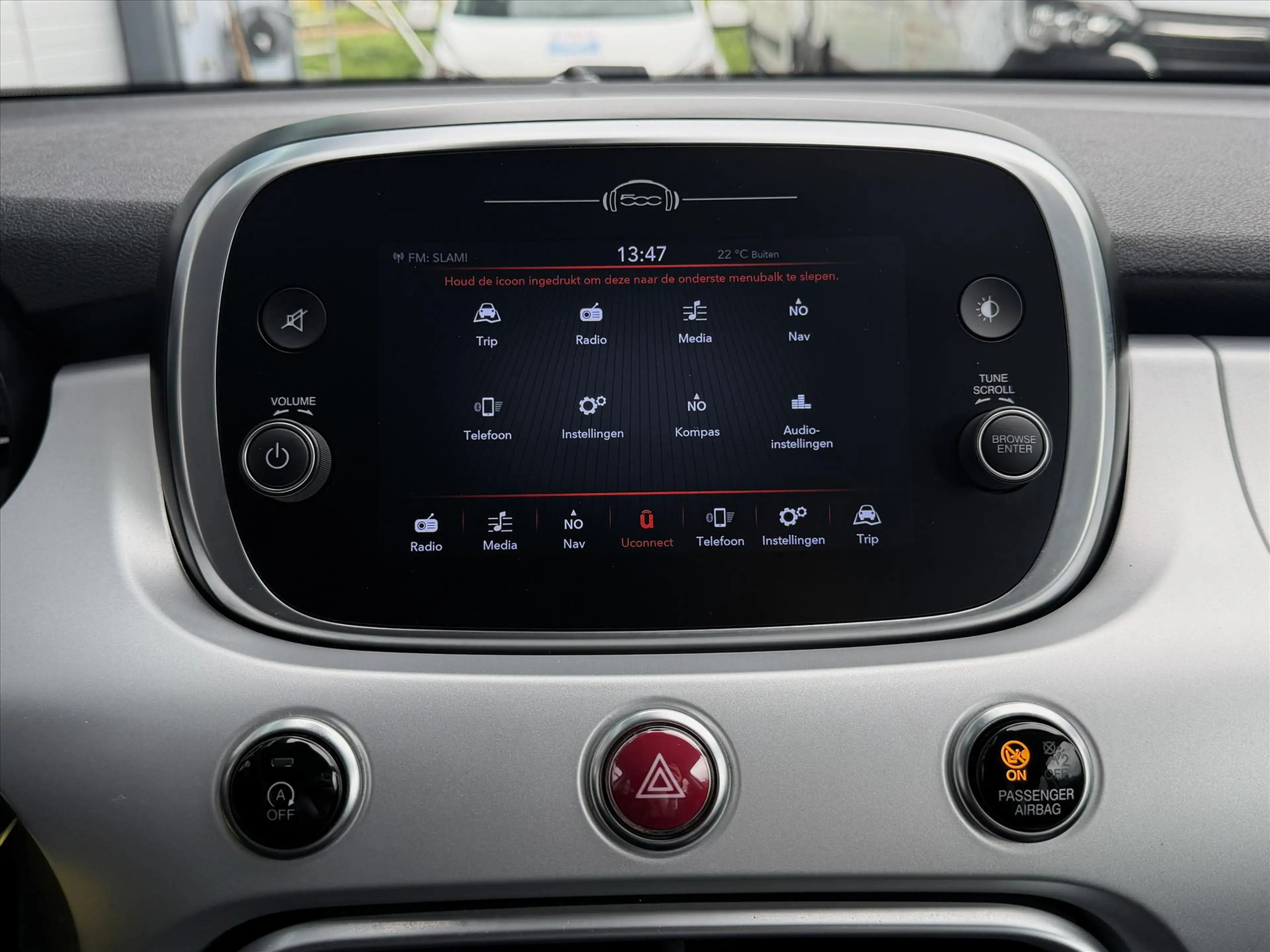 Fiat 500X 1.0 GSE 120pk, Carplay, Camera, Sensoren — photo 17
