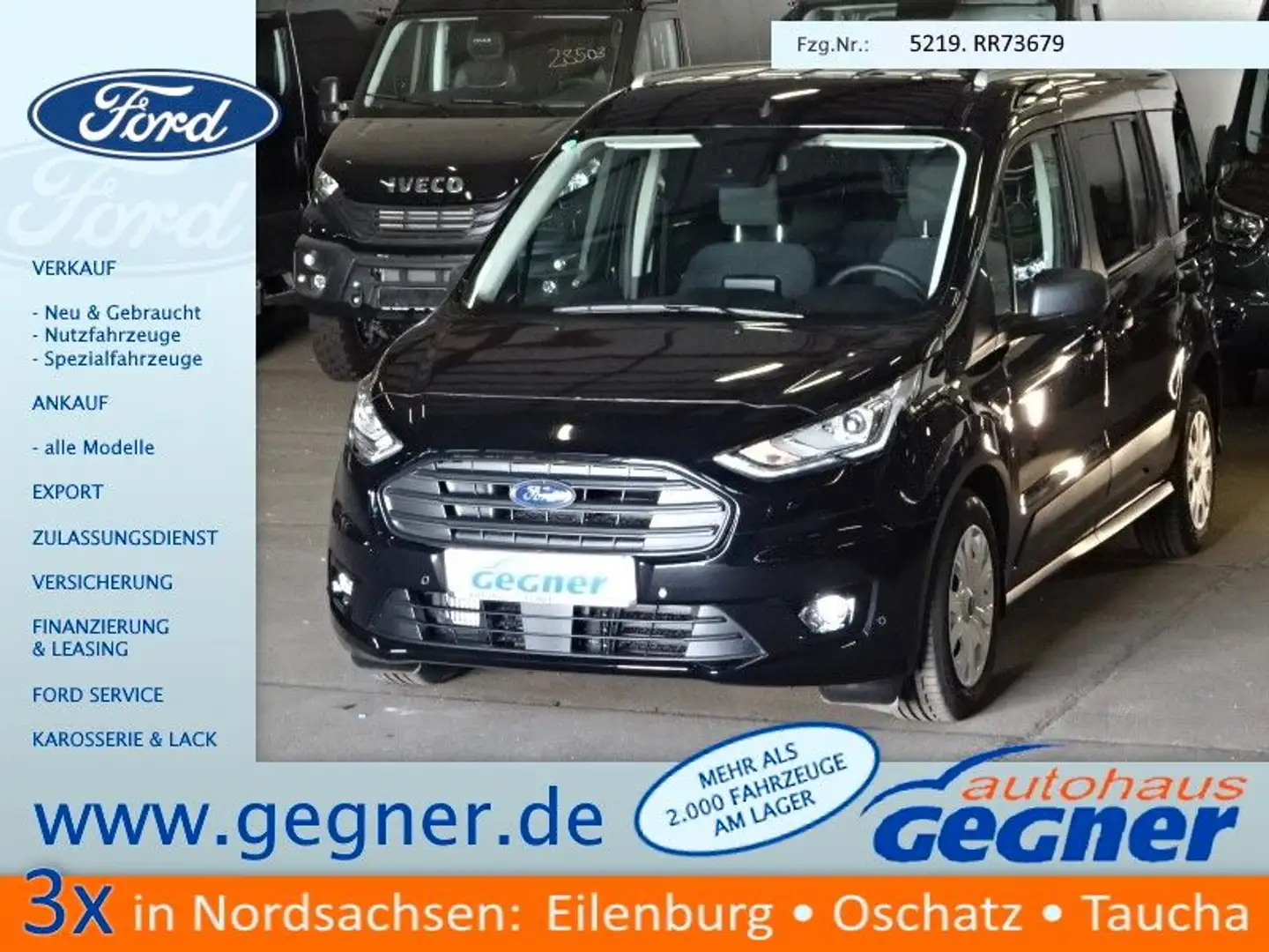 Ford Transit Connect 240L2 Trend Kombi ACC Navi BiXen Negru - 1