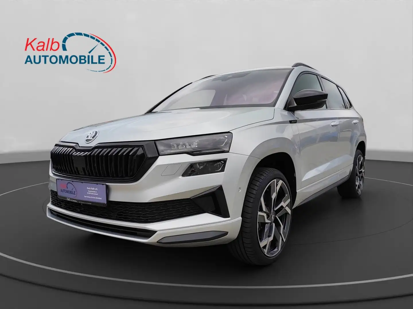 Skoda Karoq KAROQ+5J/100TKM GARANTIE+AHK+360°+TOTW+EL.HECKKL Argent - 1