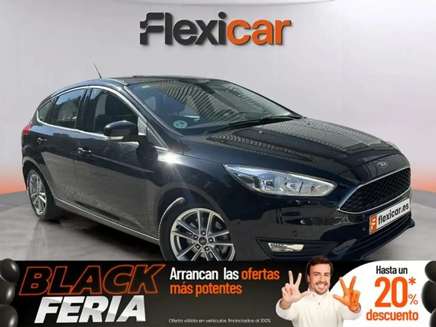 Ford Focus 1.0 Ecoboost 125cv R&B Negro - 1