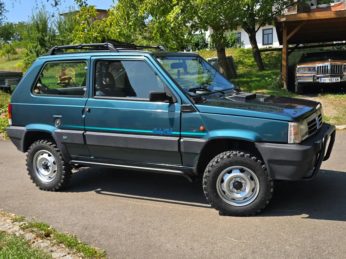 Fiat Panda Panda Country Club 4x4 Top Zustand! Grün - 2