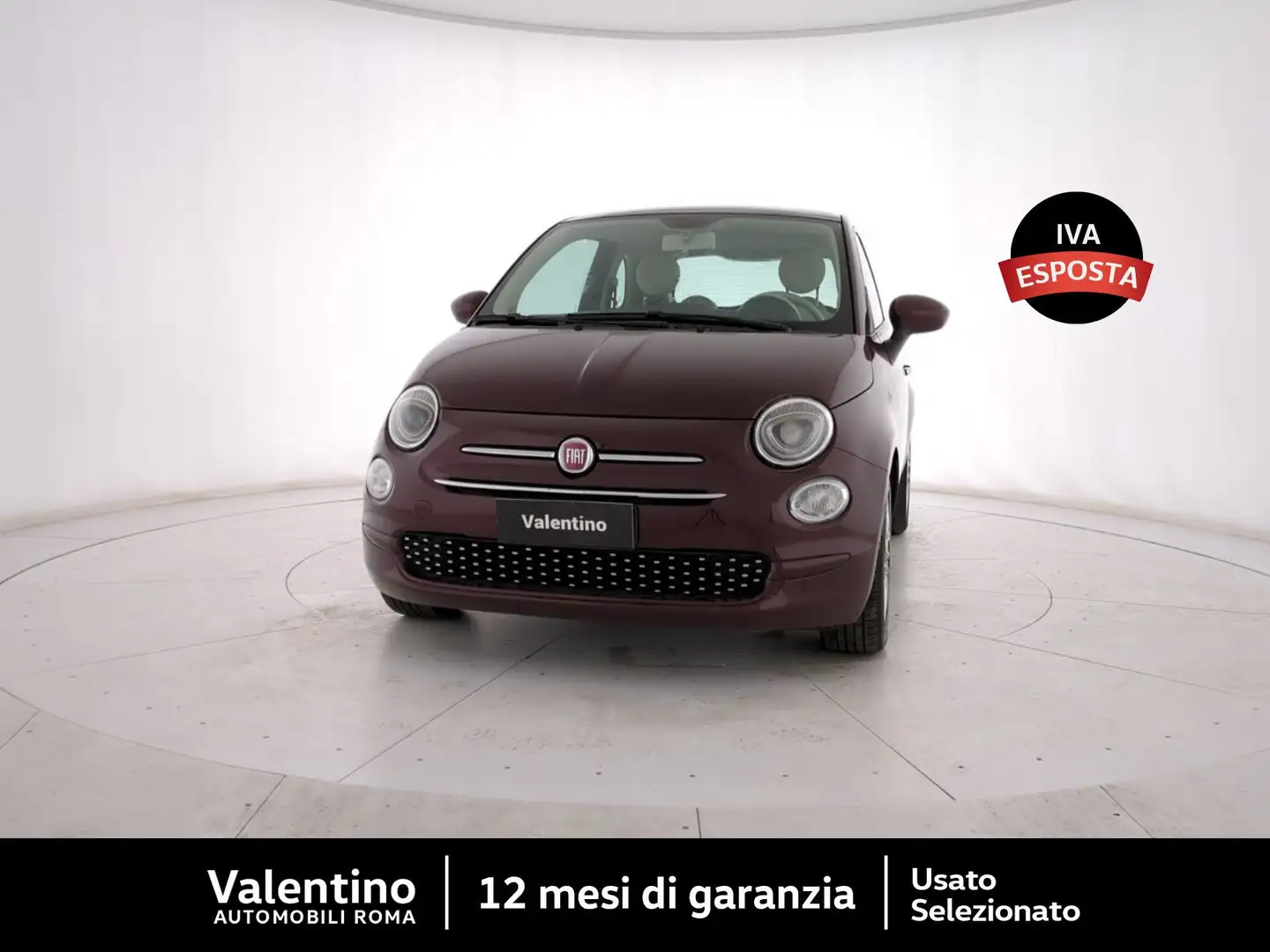 Fiat 500 1.0 Hybrid Lounge Rosso - 1