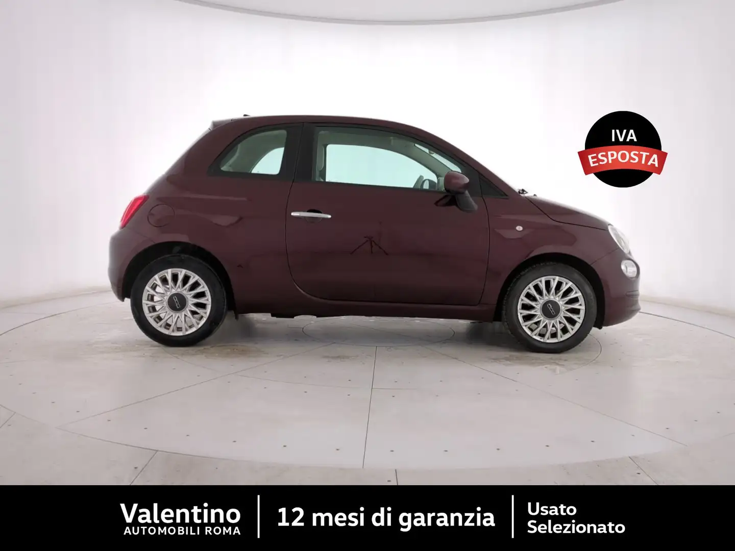 Fiat 500 1.0 Hybrid Lounge Rosso - 2