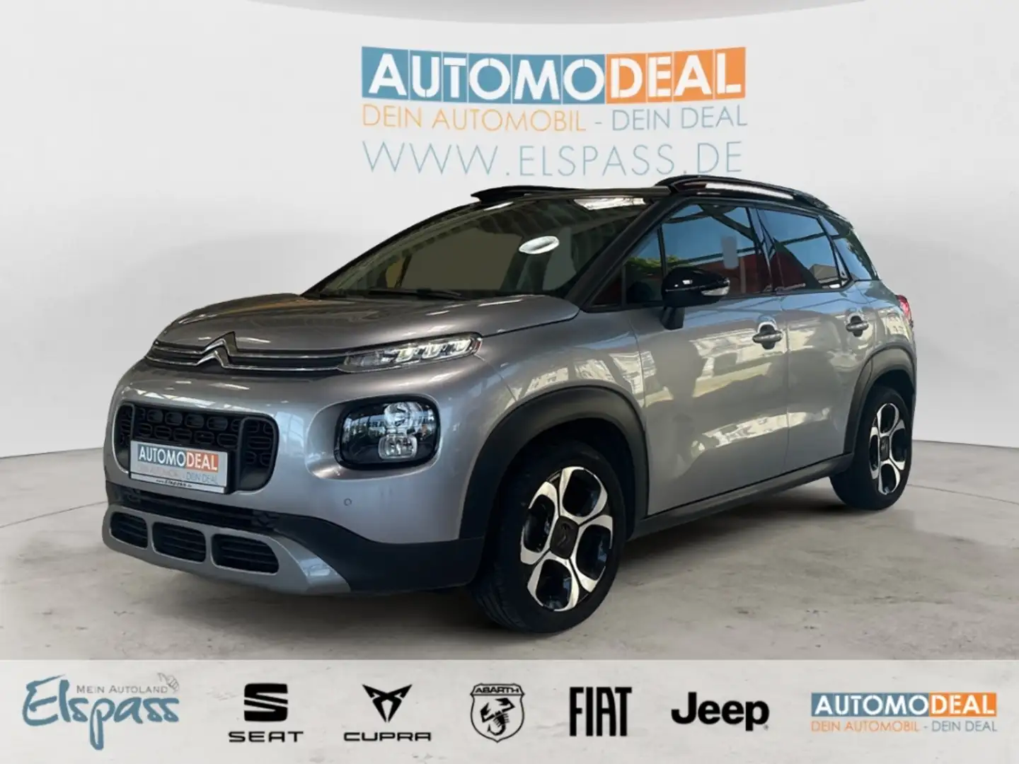 Citroen C3 Aircross Shine PureTech AUTOMATIK NAV KAMERA SITZ.HZG TEMPO Grau - 1