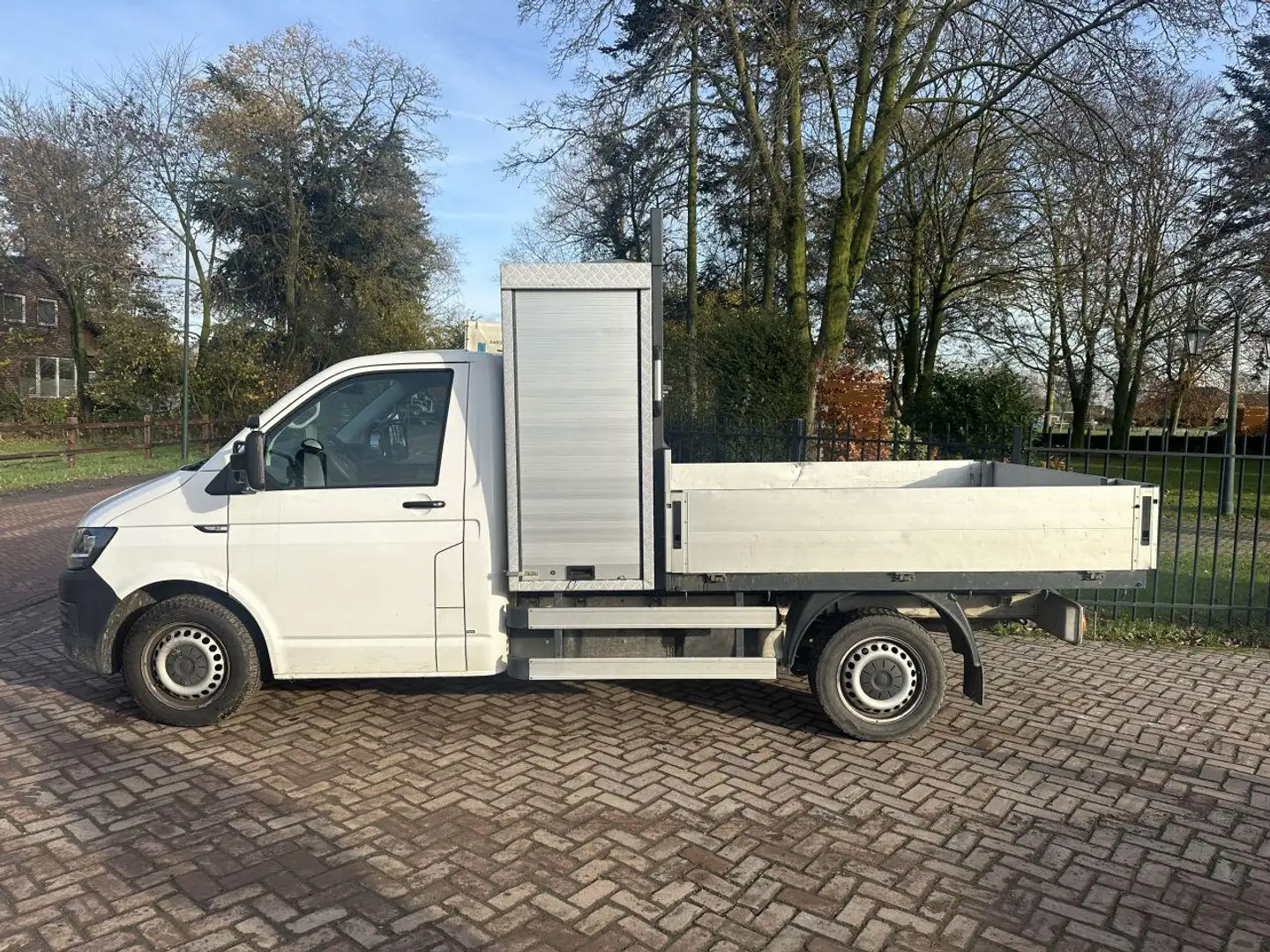 Volkswagen Transporter 2.0 TDI 110 Kw pick-up 4Motion lier Blanc - 2