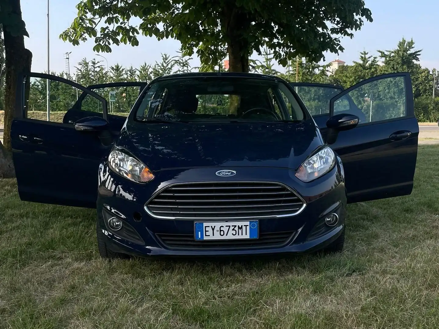 Ford Fiesta Fiesta VI 2013 5p 1.4 Titanium GPL - PERFETTA! Blu/Azzurro - 2