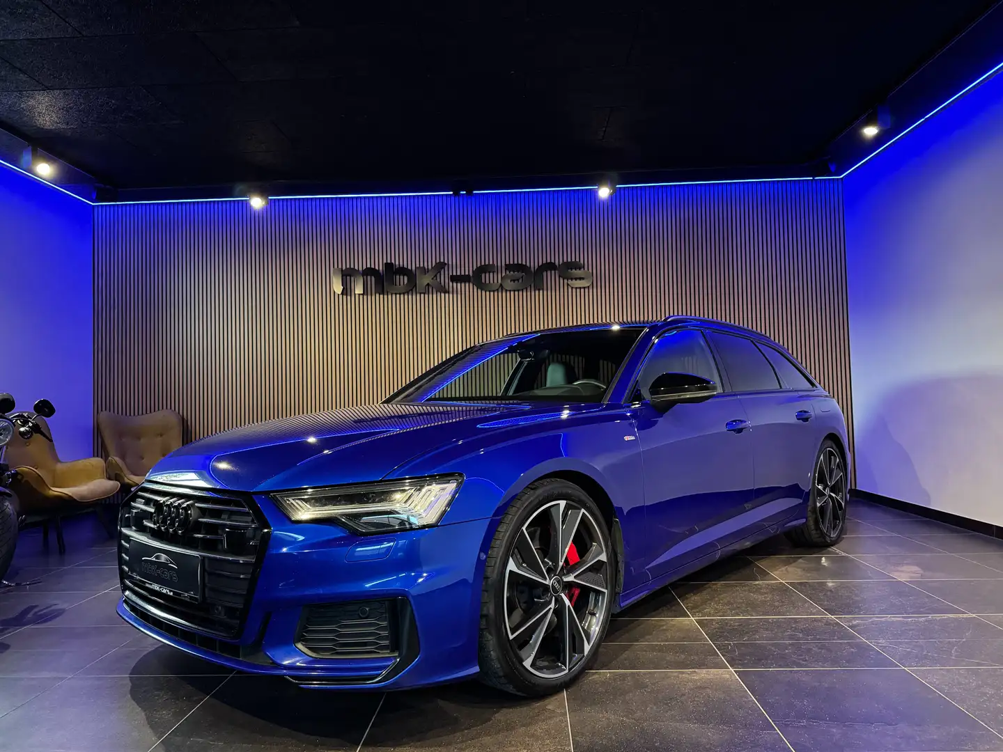 Audi A6 55 TFSIe quattro S-tronic "S Line" *Pano, Matrix, Head-UP* Blau - 2