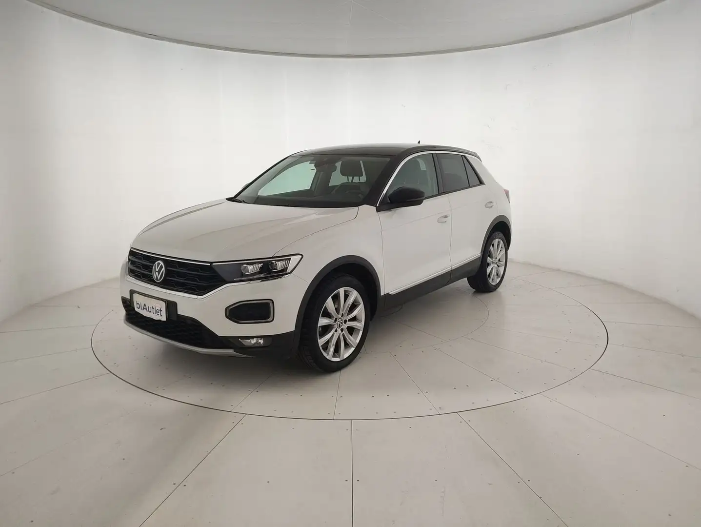 Volkswagen T-Roc 2.0 tdi Sport 150cv Weiß - 1