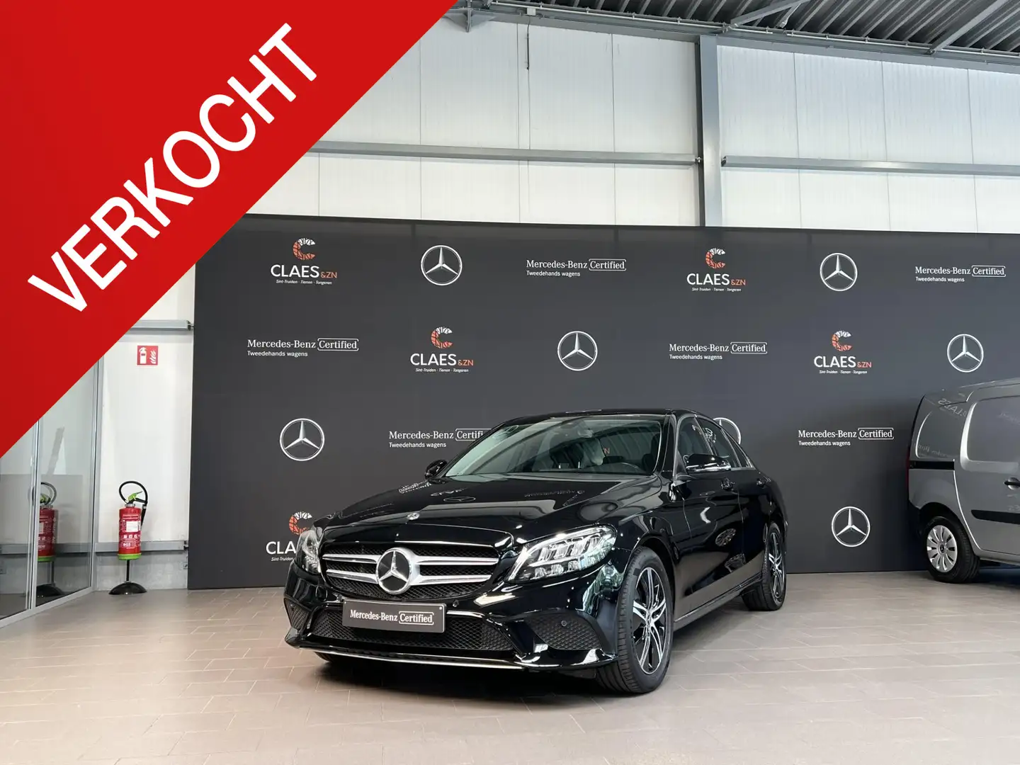 Mercedes-Benz C 180 180d Berline Dos 5864 Noir - 1