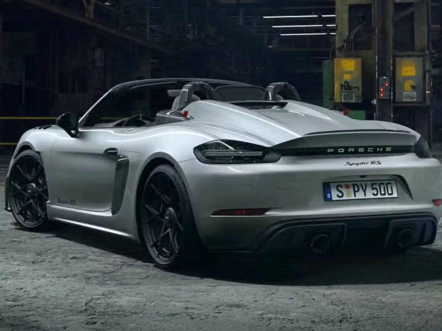 Porsche 718 Spyder 719 Spyder RS Сірий - 2