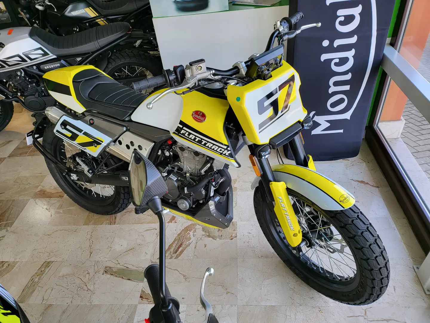 Mondial FLAT TRACK 125i ABS Gelb - 1