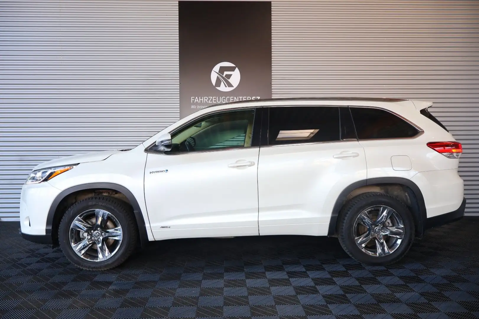 Toyota Highlander Hybrid Limited AWD/360°/JBL/7-SITZER Blanco - 2