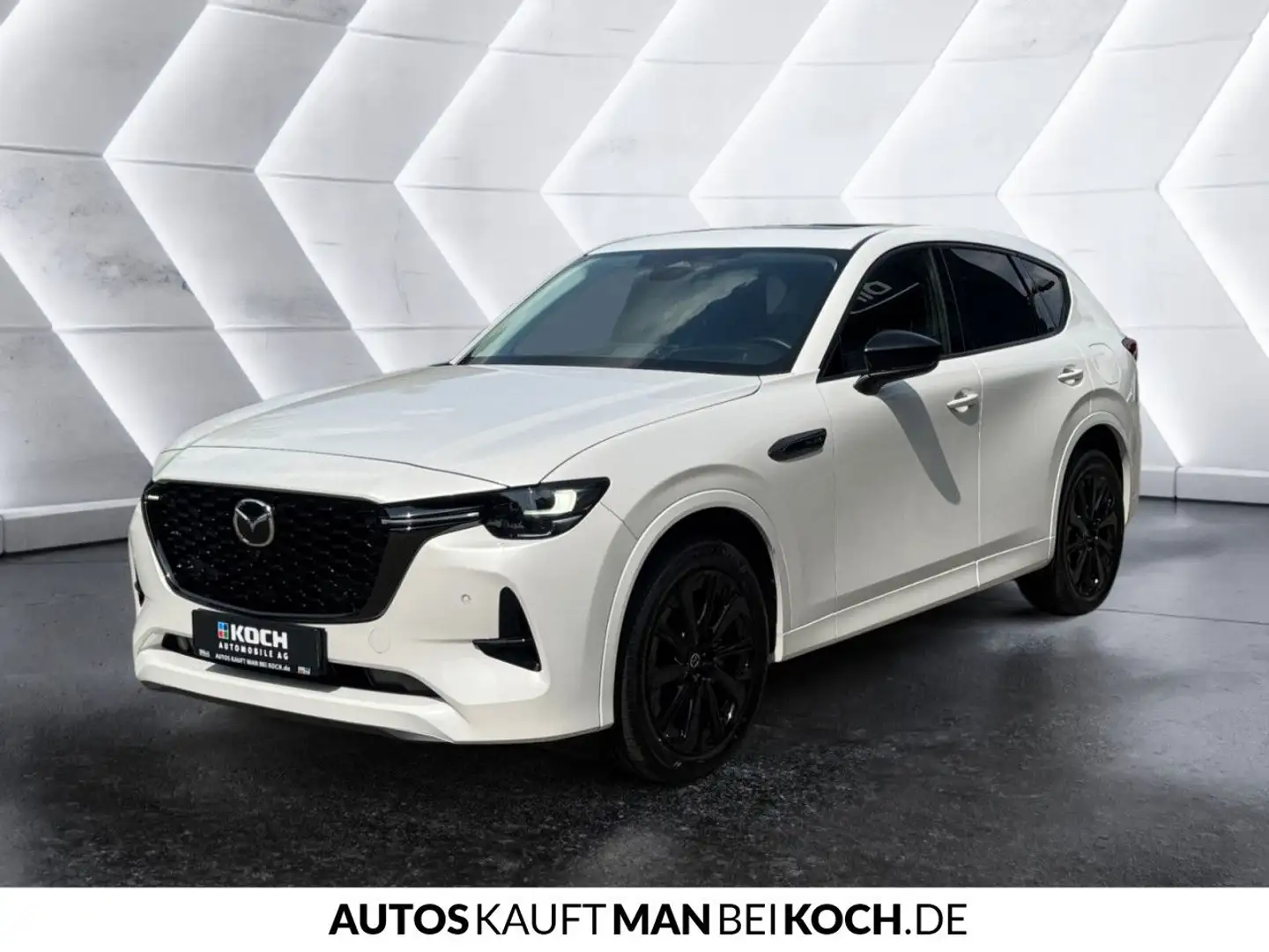 Mazda CX-60 D-254 PS AWD PANO LEDER SHZ KAMERA BOSE Navi Weiß - 2