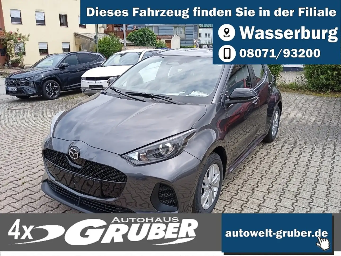 Mazda 2 Automatik Center-Line Grijs - 1
