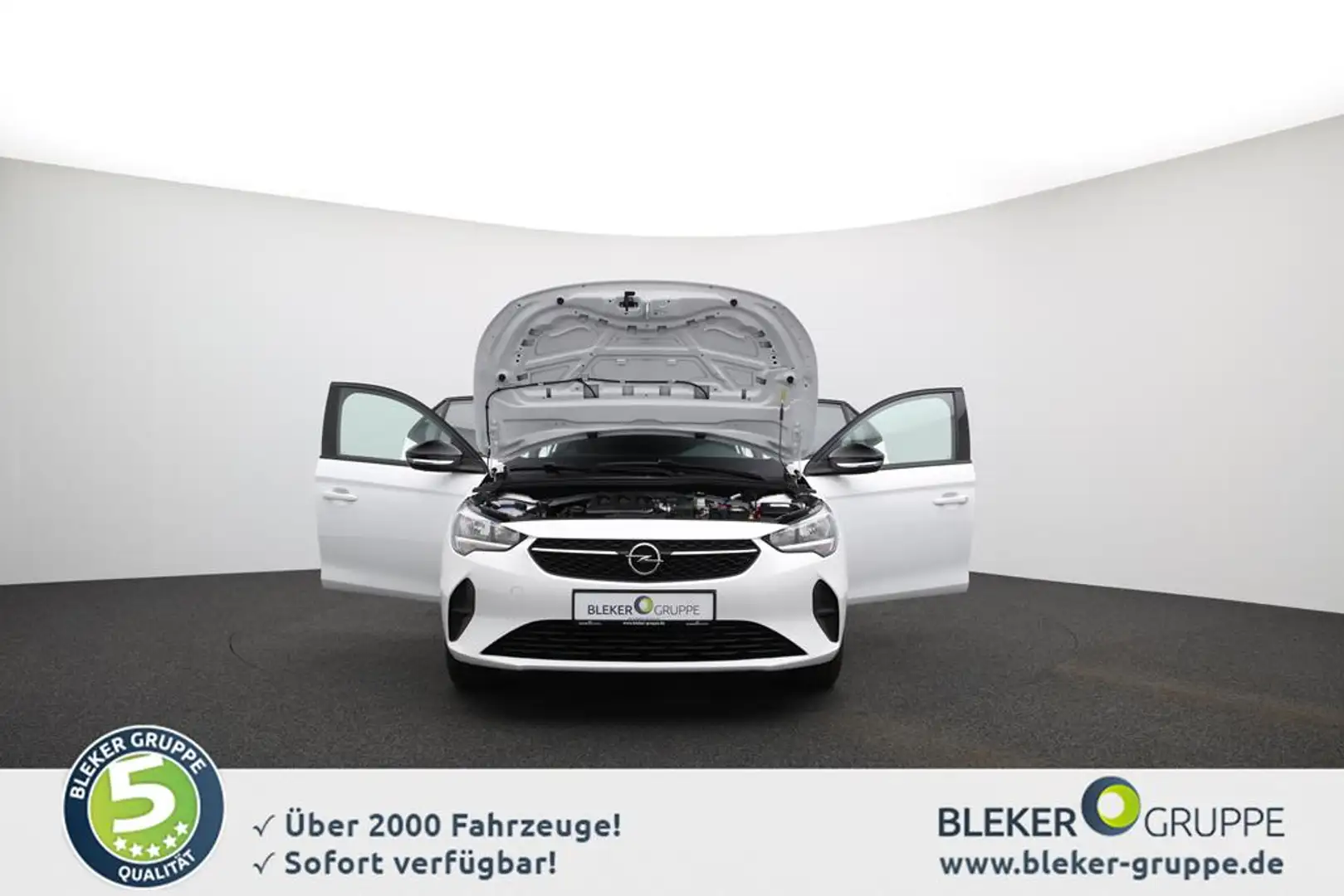 Opel Corsa 75 Edition Blanc - 1