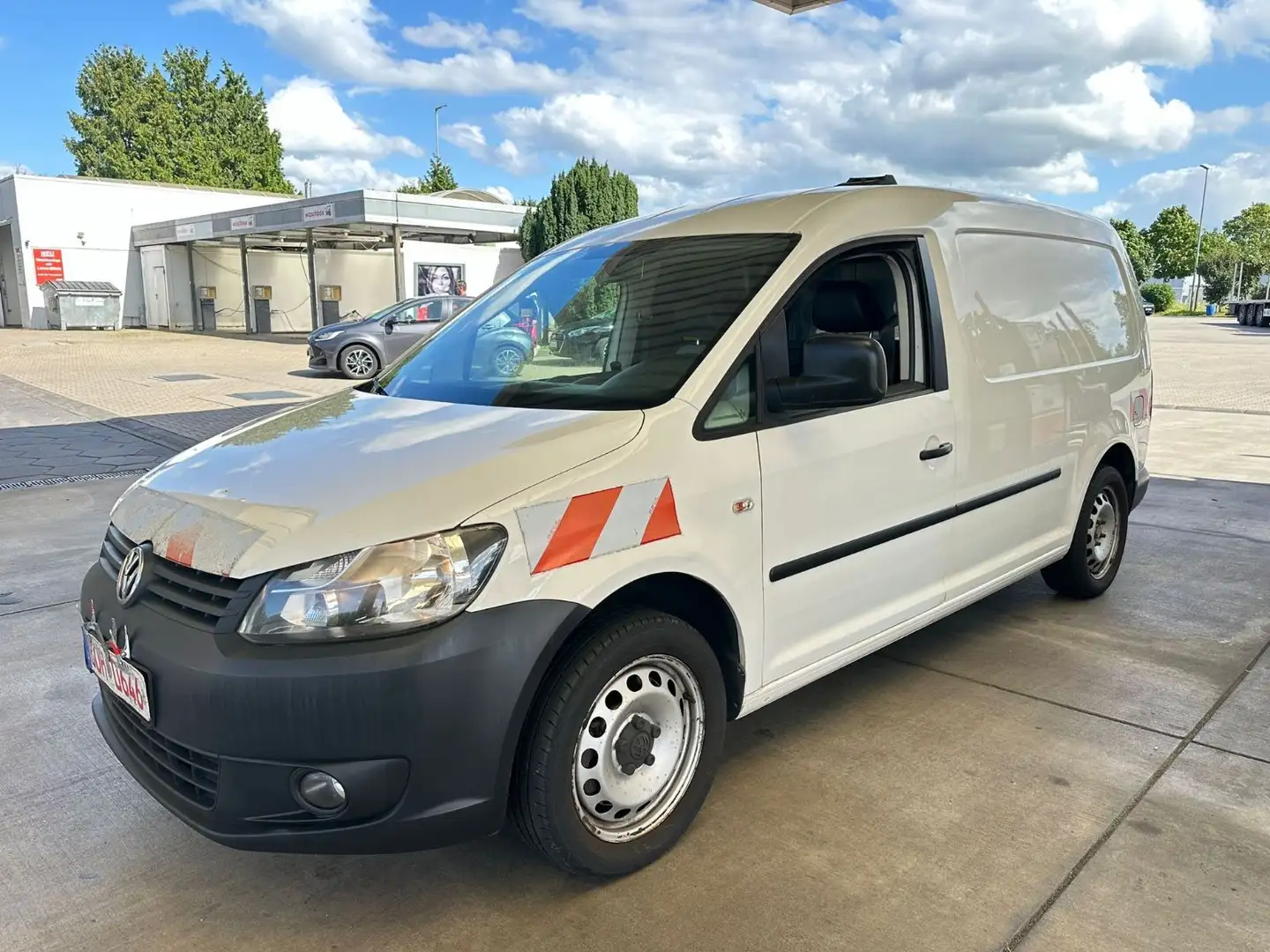 Volkswagen Caddy 2.0 TDI*Maxi-Lang*Mit Sortimo-Regale*Klima Weiß - 2