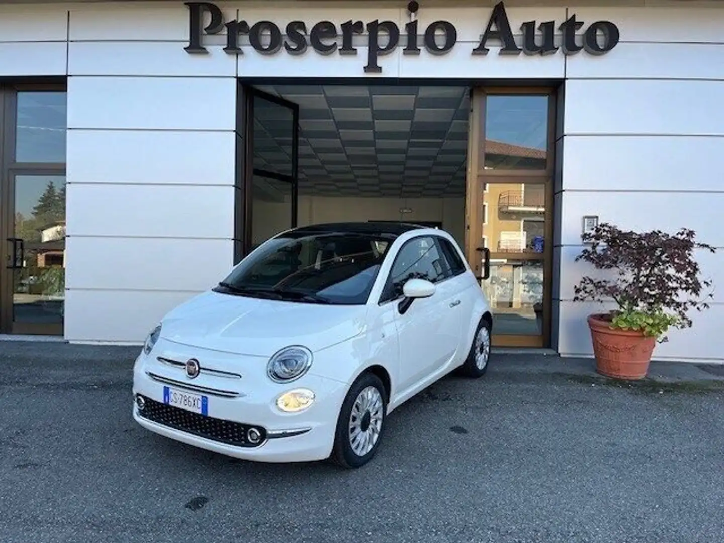 Fiat 500 500 1.0 Hybrid Dolcevita Wit - 1
