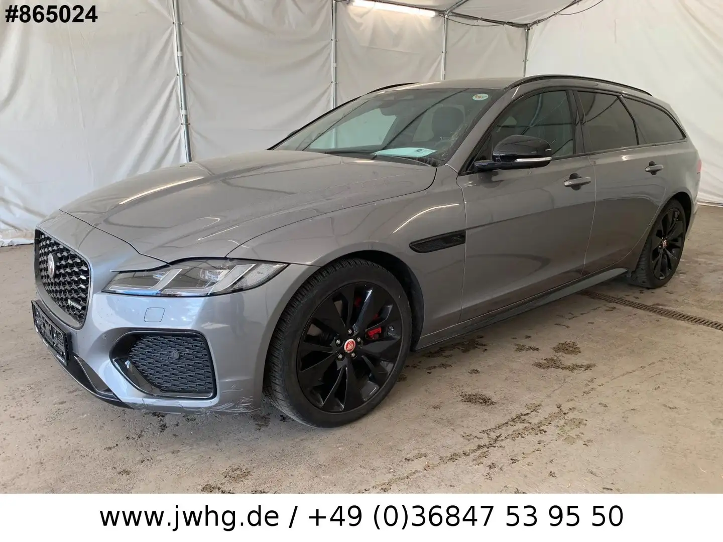 Jaguar XF Sportbrake R-Dynamic Black AWD LED 19"Kam ACC Grigio - 1