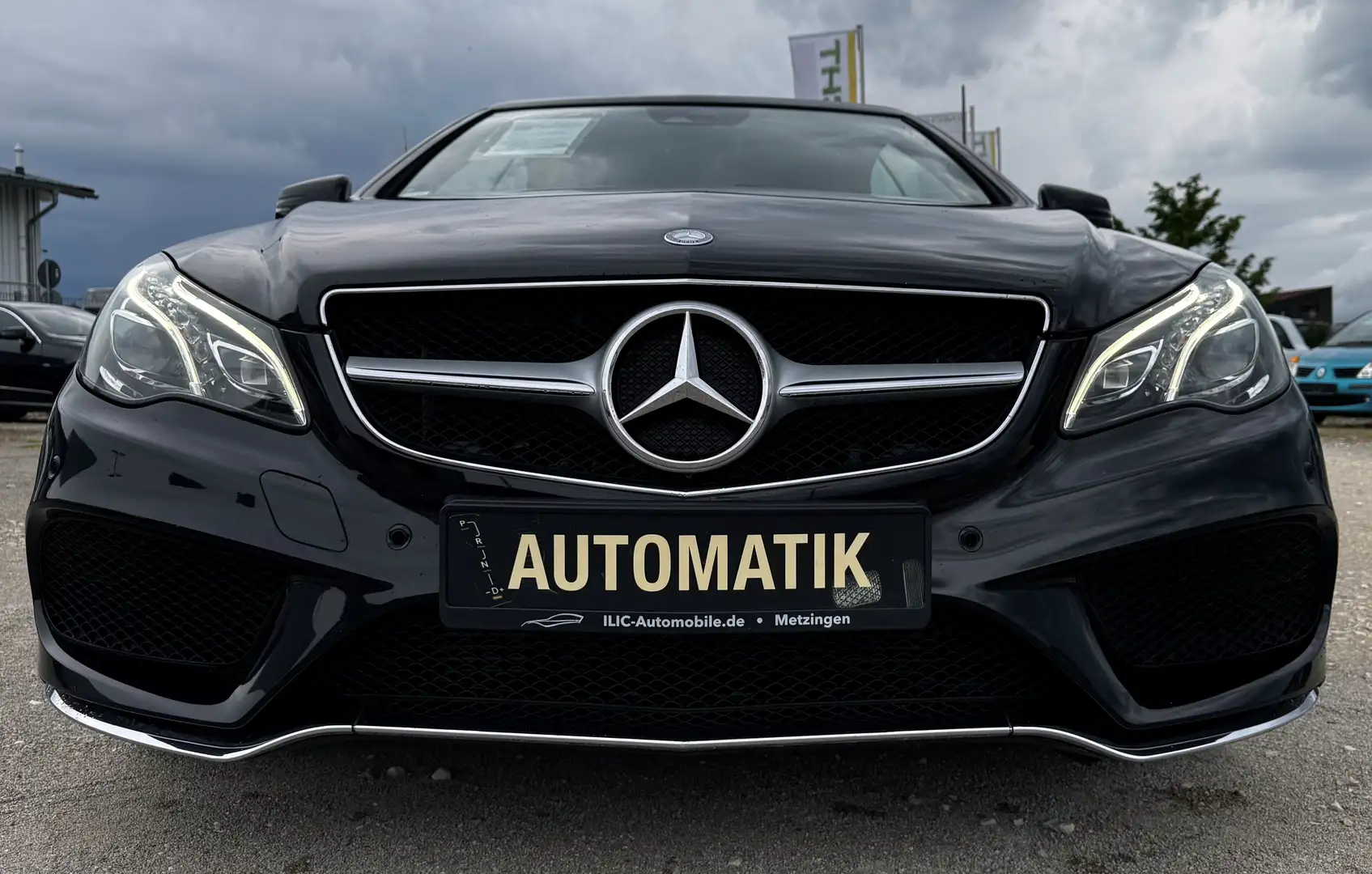 Mercedes-Benz E 250 E -Kl. Cabrio E 250/LEDER/NAVI/LED/ALU AMG Negru - 2