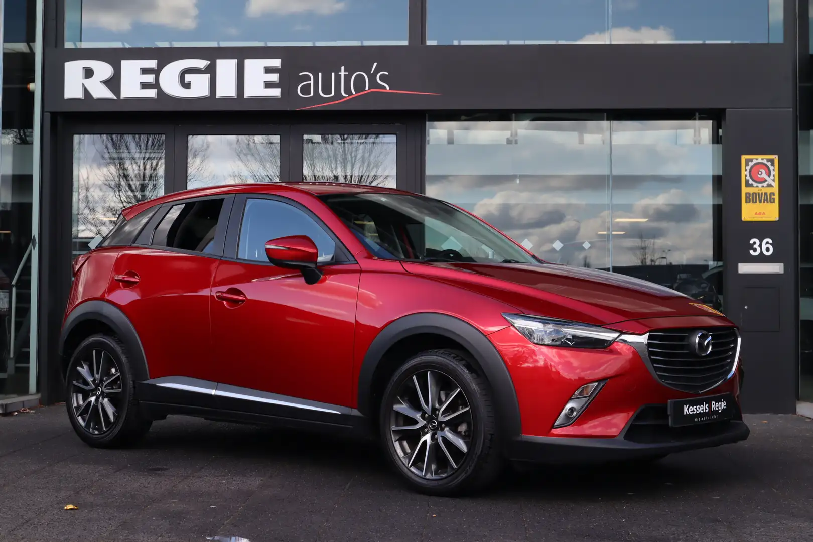 Mazda CX-3 2.0 SkyActiv-G 120 GT-M Navi Camera LED HuD Rouge - 2
