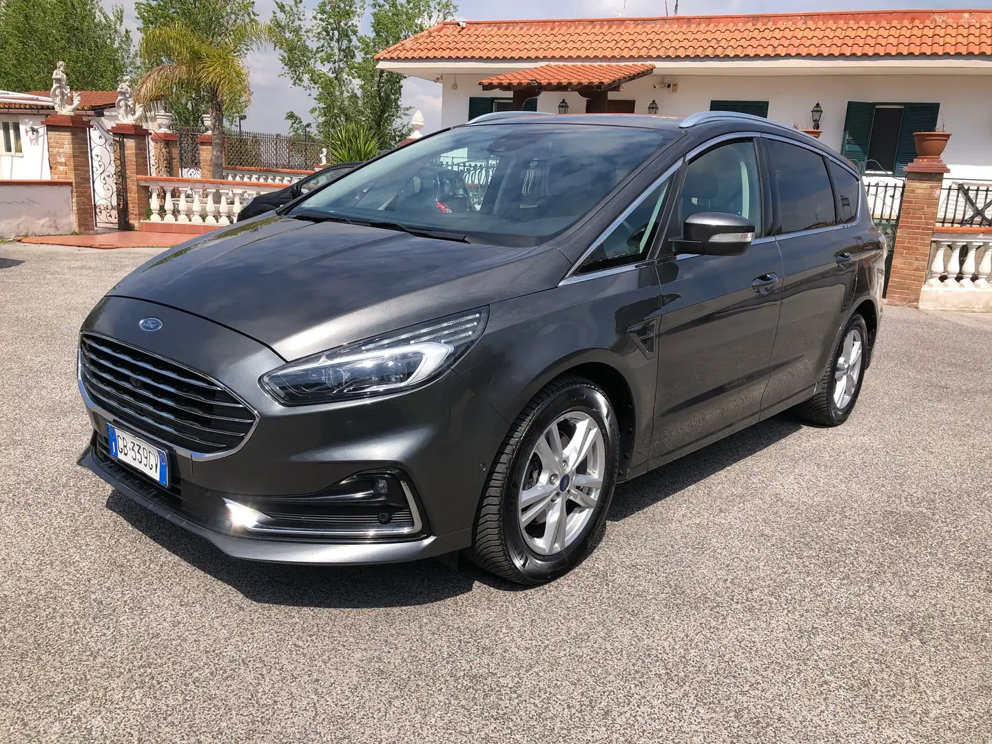 Ford S-Max S-Max II 2015 2.0 ecoblue Titanium Business s Gris - 2