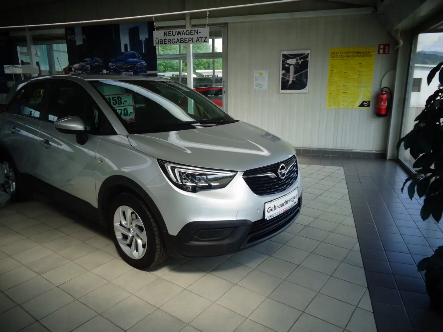 Opel Crossland X 1,6 CDTI ECOTEC BlueInjection Editon Silber - 2