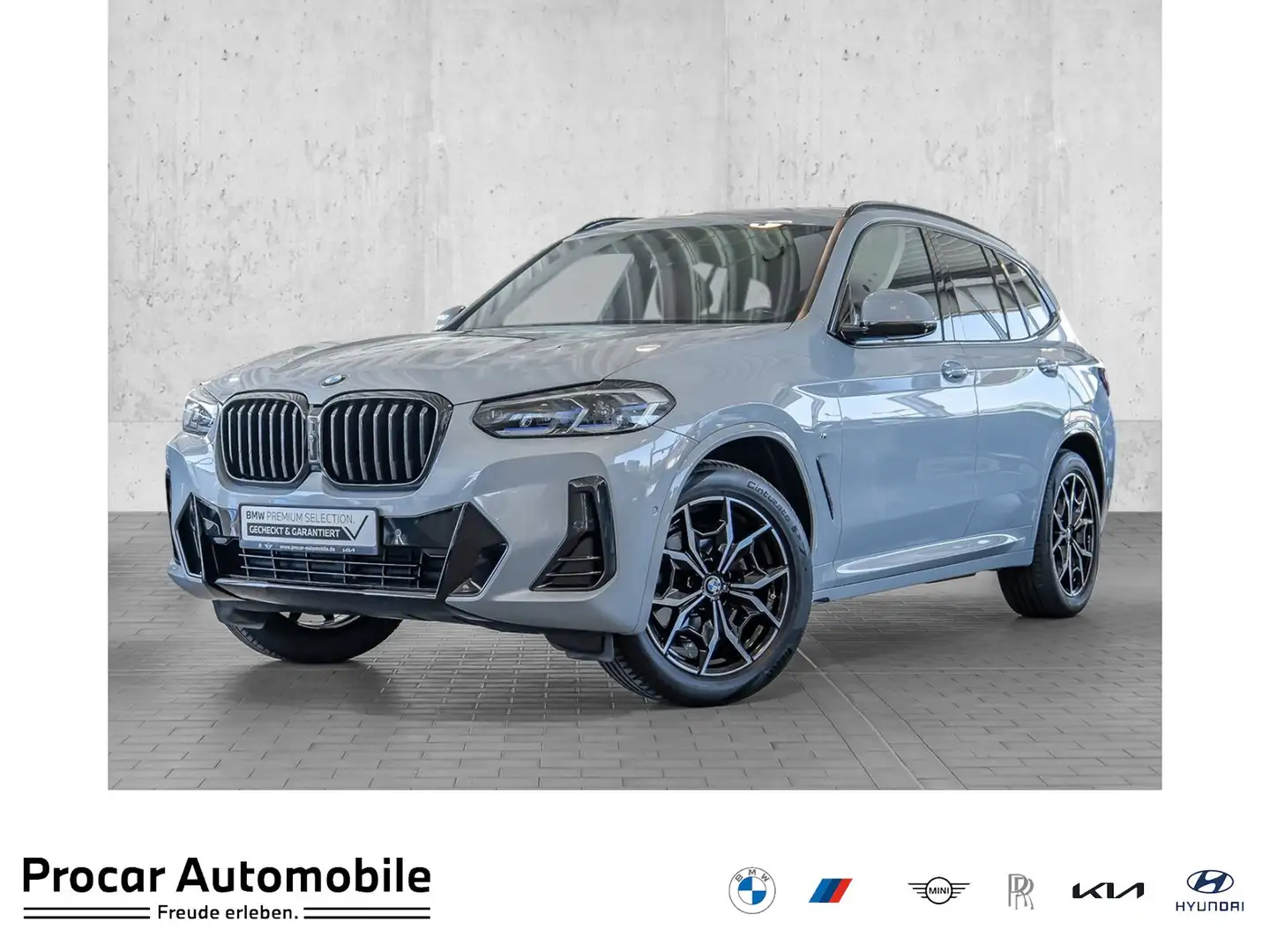 BMW X3 xDrive20d M-Sport StandHz 360Kam Anhängk. Серый - 1
