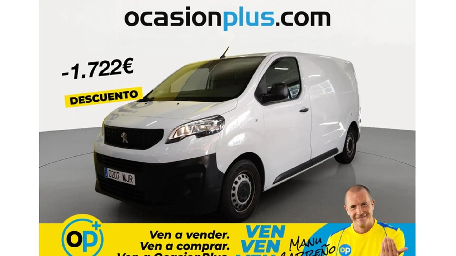 Peugeot Expert Fg. Standard 1.5BlueHDi S&S 100 Blanco - 1