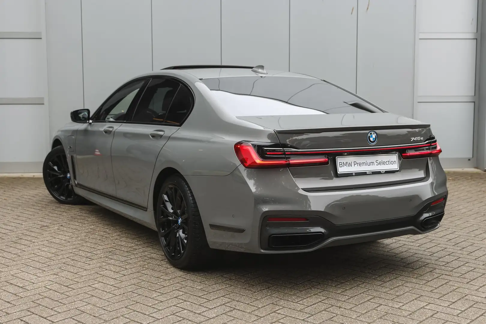 BMW 745 7 Serie 745e High Executive M Sport Automaat / Mas Сірий - 2