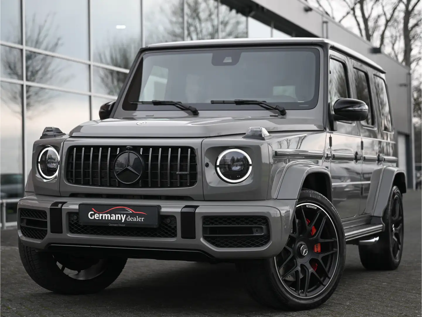 Mercedes-Benz G 63 AMG 4.0 V8 583pk Indiv-Classicgrau S-Dak Burmester 22- Szürke - 1