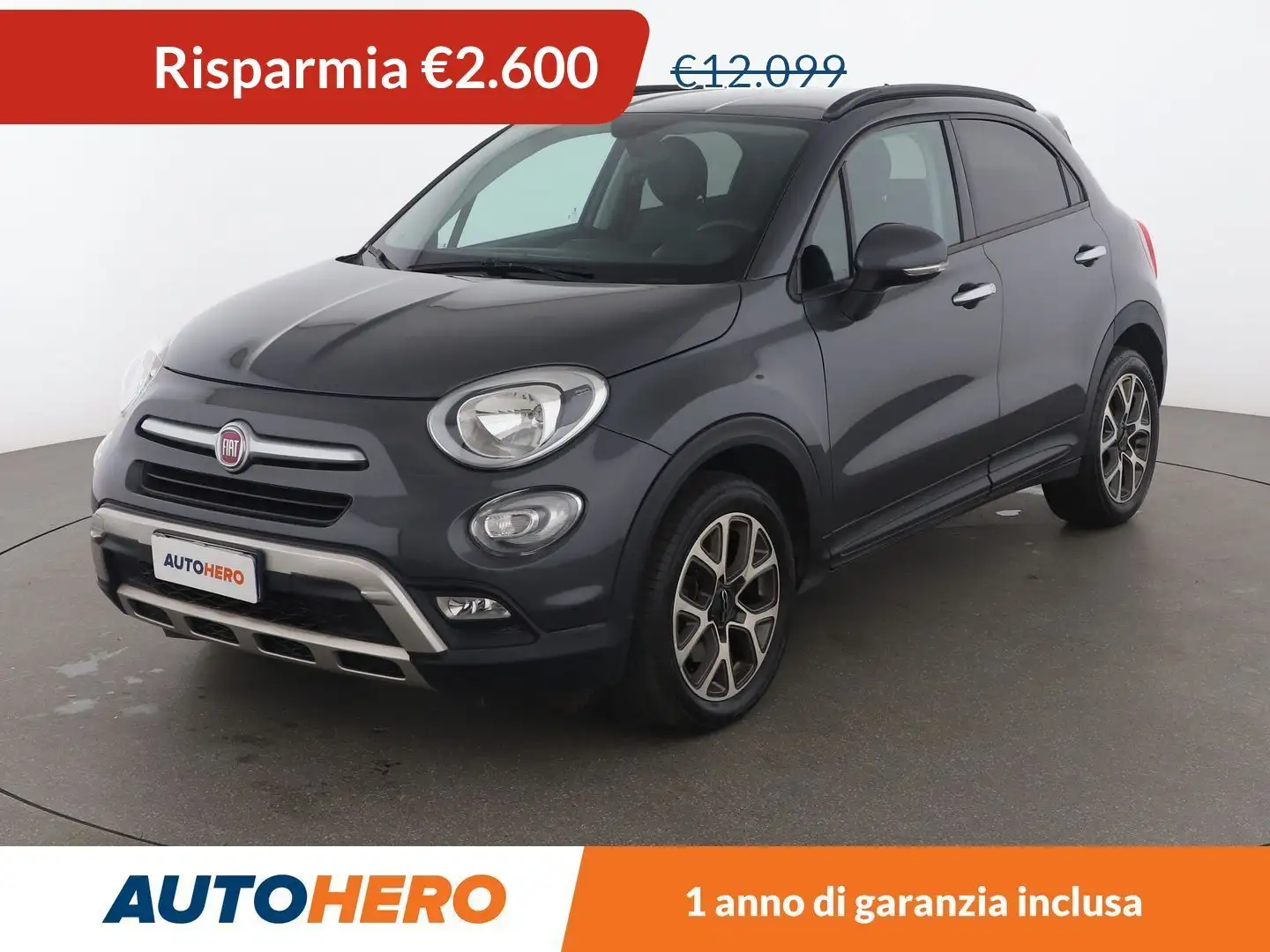 Fiat 500X 1.3 M-Jet Cross Grijs - 1