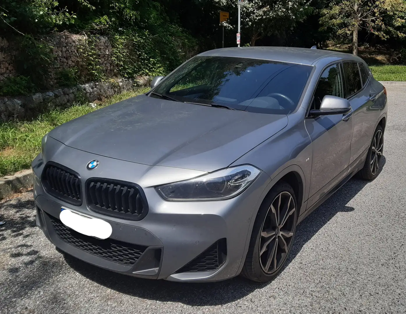 BMW X2 X2 sdrive18i Msport 136cv auto Grigio - 1