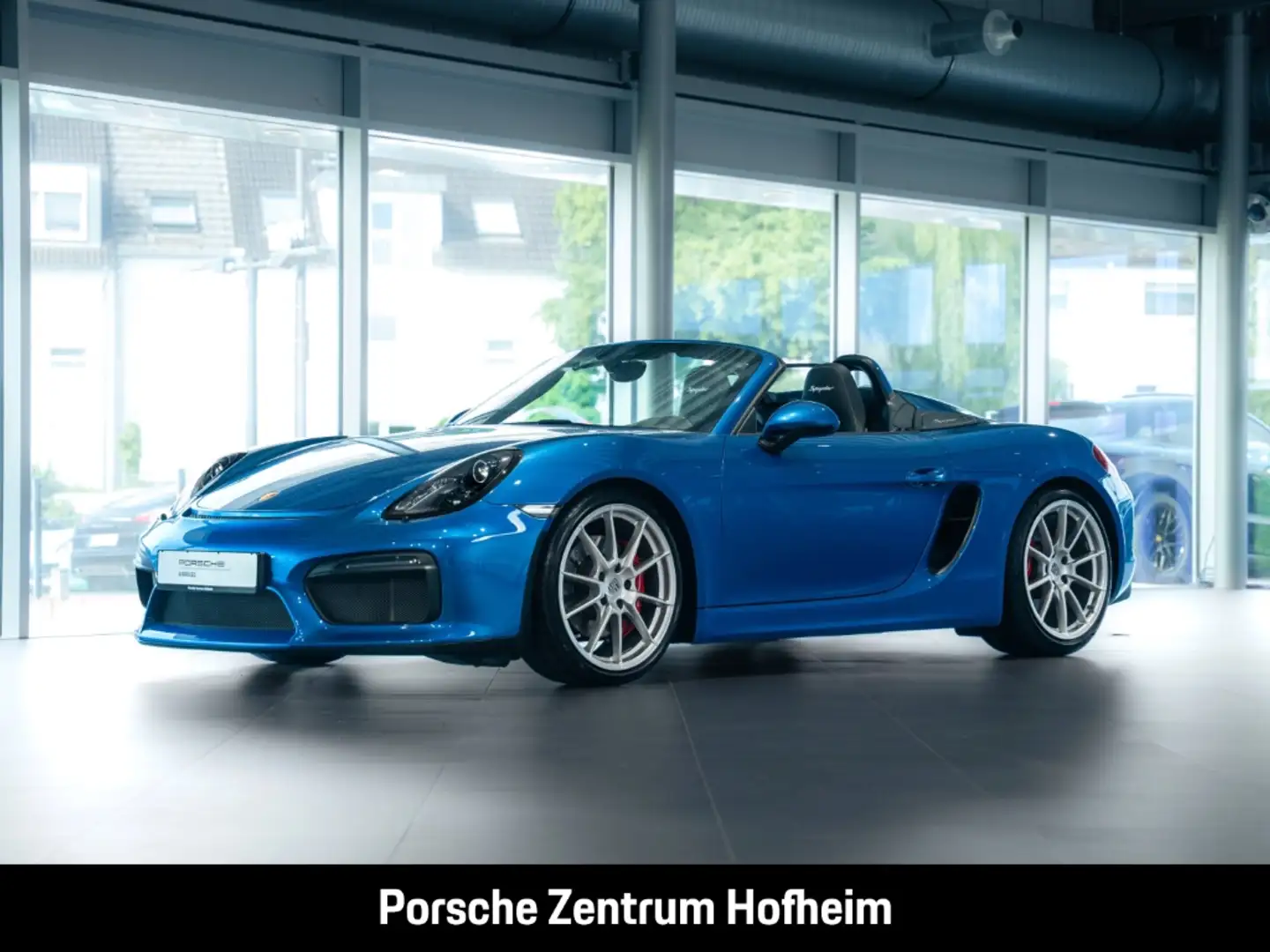 Porsche Boxster Spyder 2-Zonen-Klima BOSE 20-Zoll LED Bleu - 1