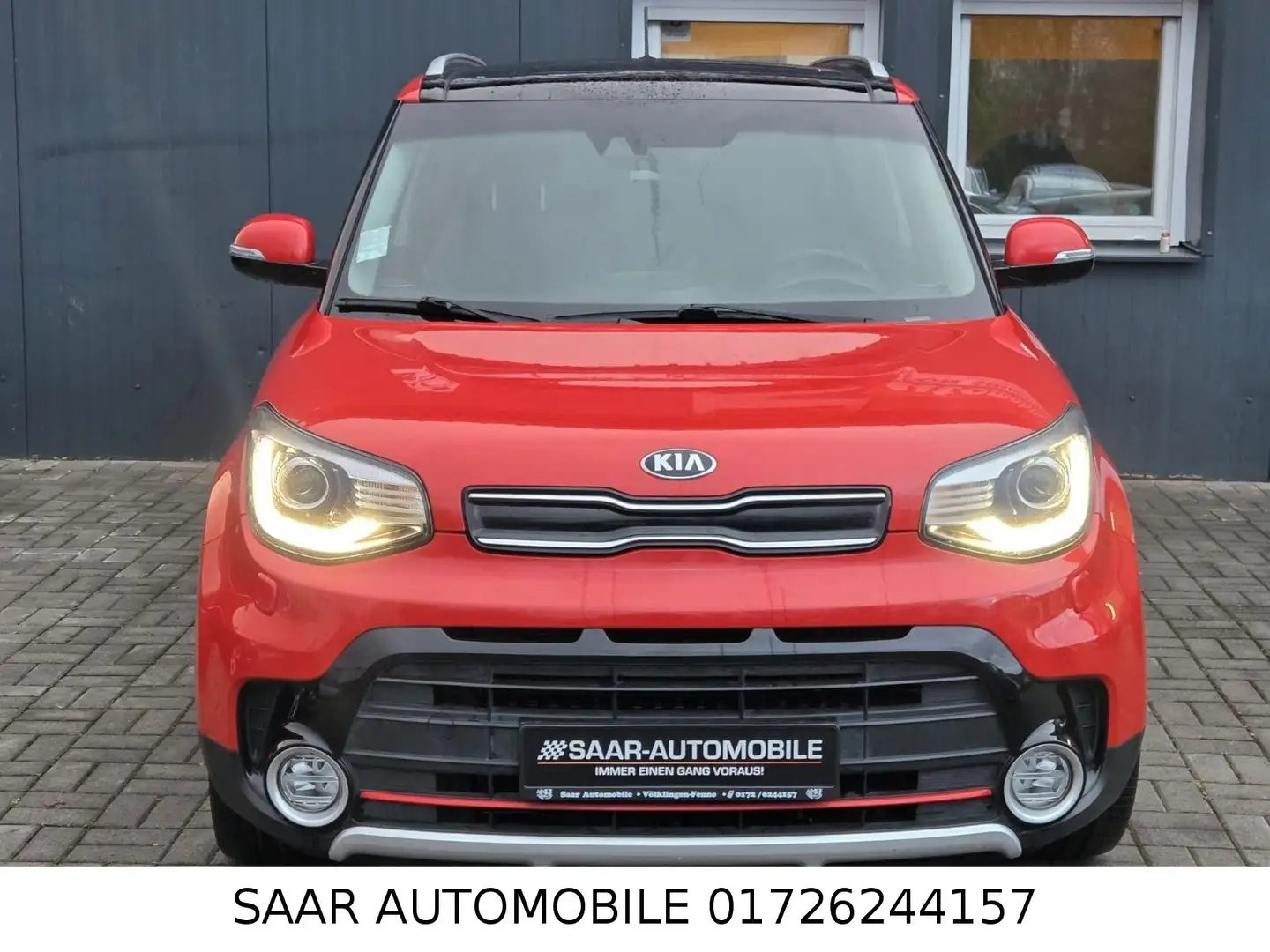 Kia Soul Turbo 1.6 AUTOMATIK/LEDER/NAVI/PANORAMA/LED Rot - 2
