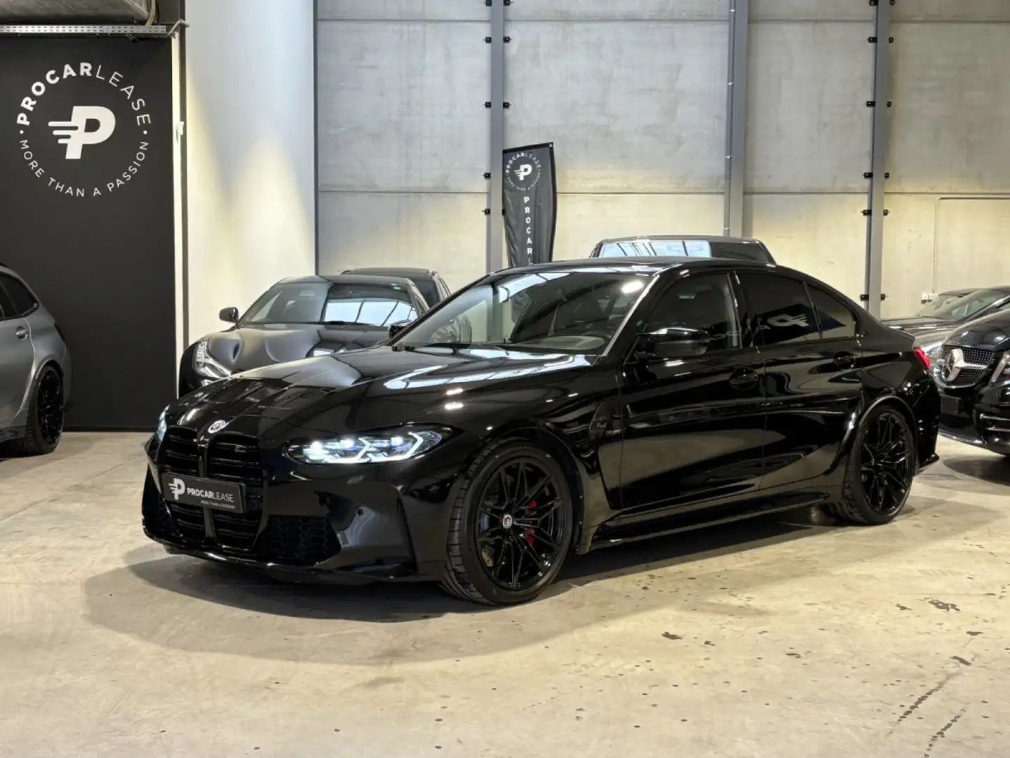 BMW M3 Competition/LASER/HUD/360°/CARBON/PANO/20 Noir - 2