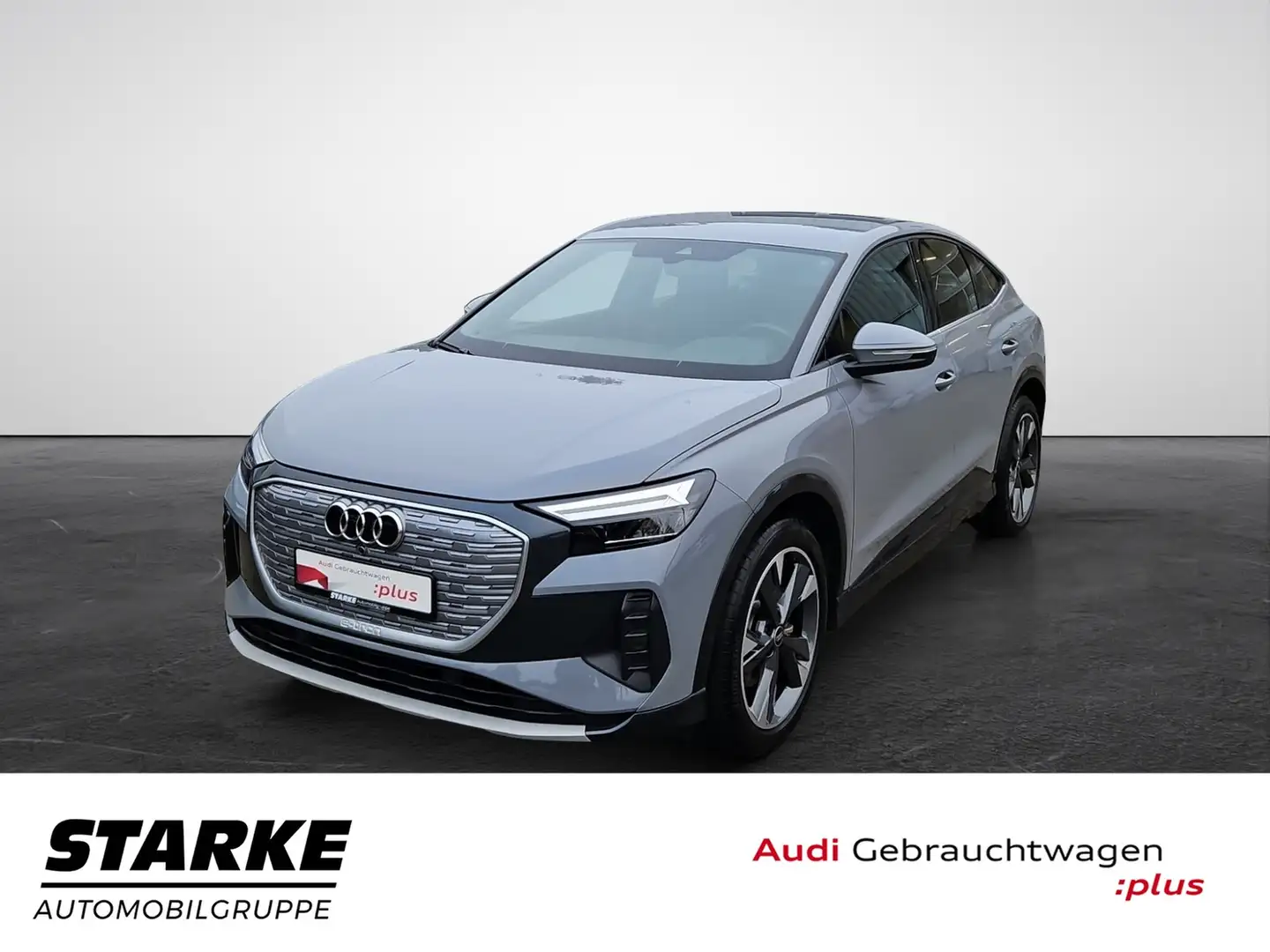 Audi Q4 e-tron 35 Sportback NaviPlus LED 20-Zoll SHZ APS-Plus ... Gris - 2