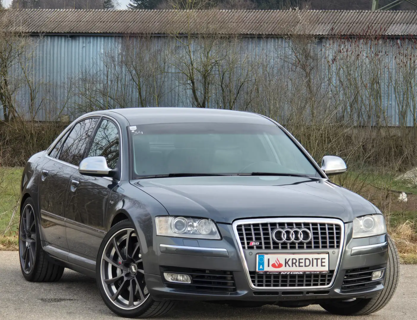 Audi S8 5.2 Quattro Top* Kredit*MEGA Ausstattung*V10 450PS Gris - 2