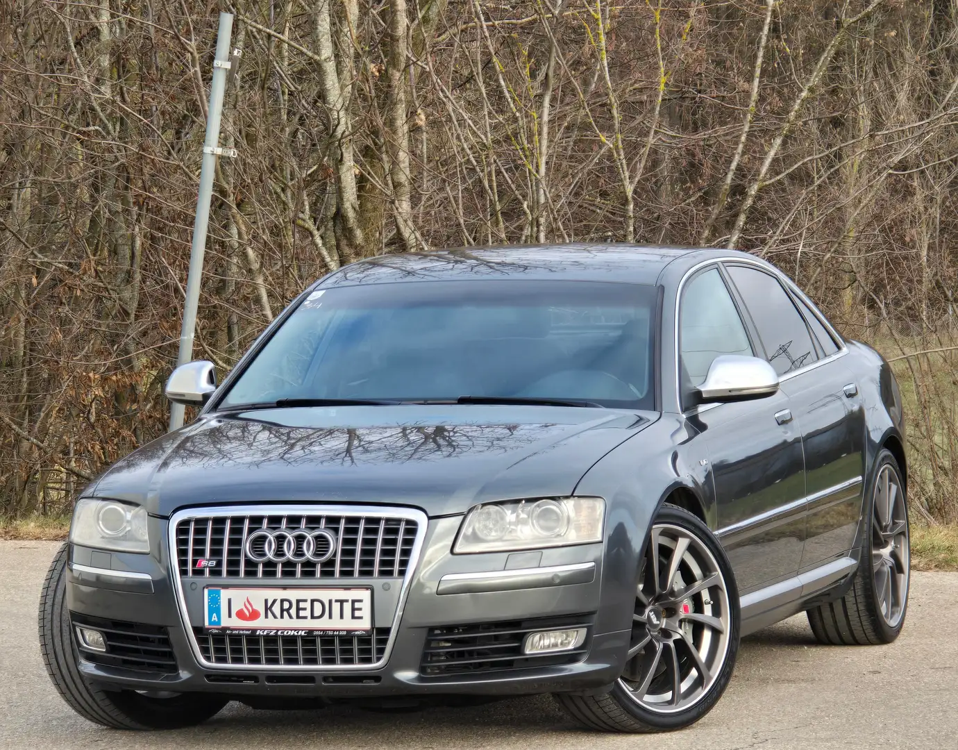Audi S8 5.2 Quattro Top* Kredit*MEGA Ausstattung*V10 450PS Gris - 1